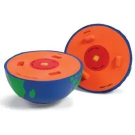 Juego Maqueta Foam la Tierra con Seccion Transvers