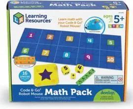 Pack de Matematicas del Raton Robot de Code Go