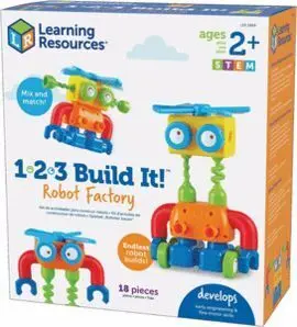 Fabrica de Robots 1-2-3 Build It Juguete para la