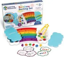 Juego Rainbow Sorting Tray