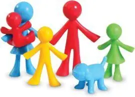 Juego All About me Figuras de la Familia