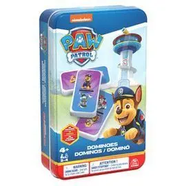Juego Domino Patrulla Canina Caja Metal