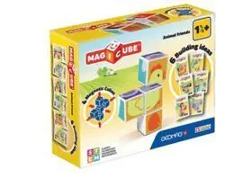 Juego de Construccion Geomag Magicube Animal Frien