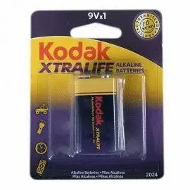 Pila Kodak Xtralife Lr61 9V Blister 1 Unidad