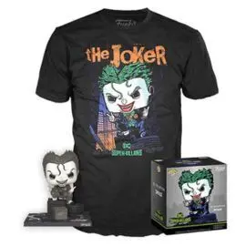 Funko Pop Dc Comics Dc Jim Lee Joker + Camiseta Ut