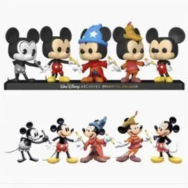 Funko Pop Disney Archivos Pack Premium 5 Mickey Mo