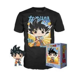 Pop Tee Dragon Ball Z Goku Kamehameha Funko+Camise