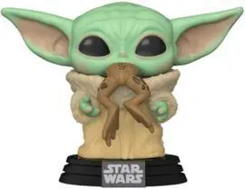 Funko Pop Mandalorian Baby Yoda con Rana