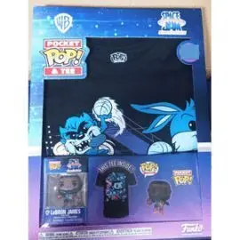 Pop Tee Space Jam Lebron James Funko + Camiseta