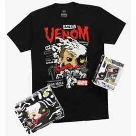 Funko Pop Anti-Venom Eddie Brock + Camiseta Talla
