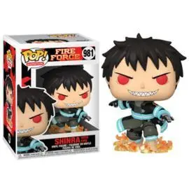 Funko Pop Animacion Fire Force Shinra con Fuego 56