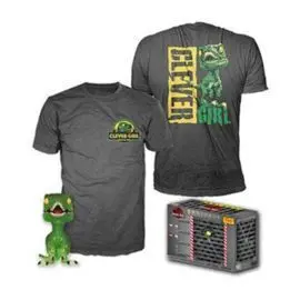 Pop Tee Jurassic Park Clever Raptor Funko+Camiseta