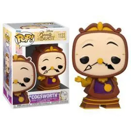 Funko Pop Disney la Bella y la Bestia Cogsworth