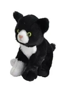 Peluche Pocketkins-Cat Tuxedo