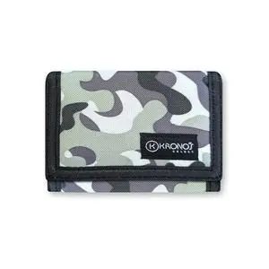 Cartera Juvenil Sintetica Camuflaje Velcro 12,5 X