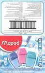Expositor 20 Afilalapices Maped Shaker Doble