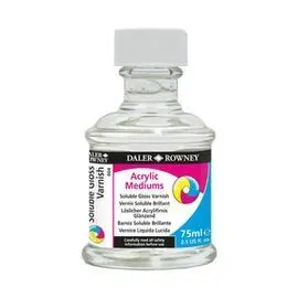 Daler-Rowney Med/Barn Acril Barniz Brillante Fr 75