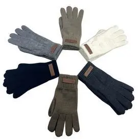 Guantes Señora de Lana Lisos Talla Unica Colores S