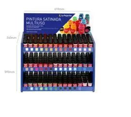 Pintura Pajarita Escolar 35Ml 480 ud y 12 Sat + Ex