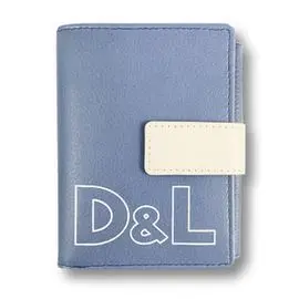 Cartera Billetero D L Bali Azul