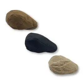 Pack 3 Gorra Caramelo Negro, Beige, Marron