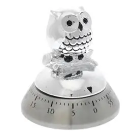Temporizador Buho Plata