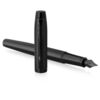PLUMA IM F MONOCHROME ACROMATIC NEGRO MATE DETALLE