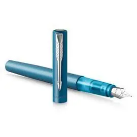Pluma Parker Vector Xl M Azul Teal Metalico