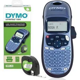 Maquina Dymo Letratag Lt100H + Cinta