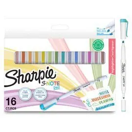 Rotulador Sharpie S-Note Duo Blister 16 Colores