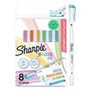 ROTULADOR SHARPIE S-NOTE DUO BLISTER 8 COLORES