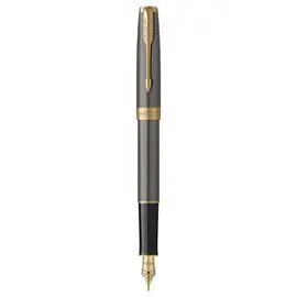 Pluma Parker Sonnet F Grey Lacquer Stainless Steel