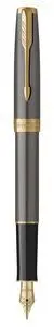 Pluma Parker Sonnet M Grey Lacquer Stainless Steel
