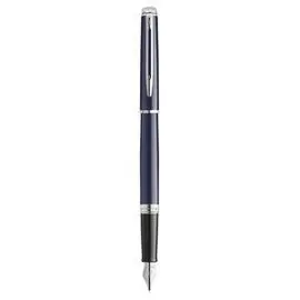 Pluma Waterman Hemisphere M Blue Lacquer Chrome Tr
