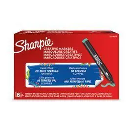 Rotulador Sharpie Acrilico Verde Esm Punta Redonda