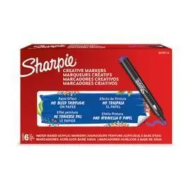 Rotulador Sharpie Acrilico Lila Punta Redonda