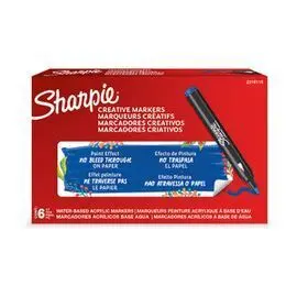 Rotulador Sharpie Acrilico Azul Punta Redonda