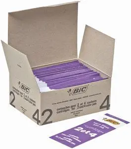 Recambio Boligrafo Bic 4C Negro