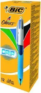Boligrafo Bic 4 Colores Grip Medio
