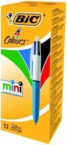 Boligrafo Bic 4 Colores Mini