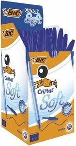 Boligrafo Bic Cristal Soft Azul