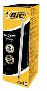 Boligrafo Bic Cristal Plata