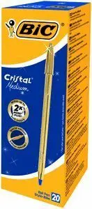 Boligrafo Bic Cristal Oro
