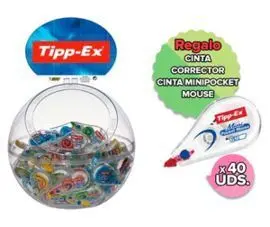 Bombonera 40 Cintas Tipp-Ex Minipocket Mouse + 40