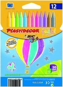 Plastidecor Colores Pastel 12Ud