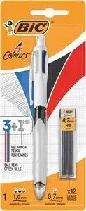 Boligrafo Bic 4 Colores Multifuncion Blister + Min