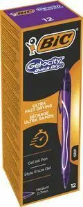 Boligrafo Bic Gelocity Quick Dry Morado
