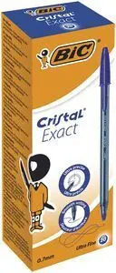 Boligrafo Bic Cristal Exact Azul