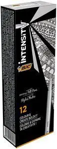 Rotulador Bic Intensity Medium Gris