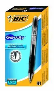 Boligrafo Bic Velocity Gel Negro